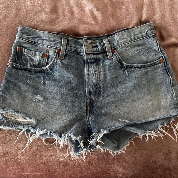 Levi’s Denim shorts 501 - Picture 1 of 3